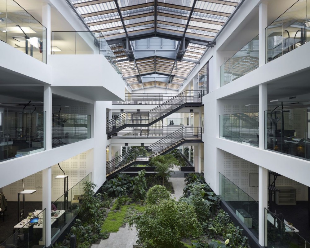Rénovation - Siège Groupe ADEO - Observatoire BBC